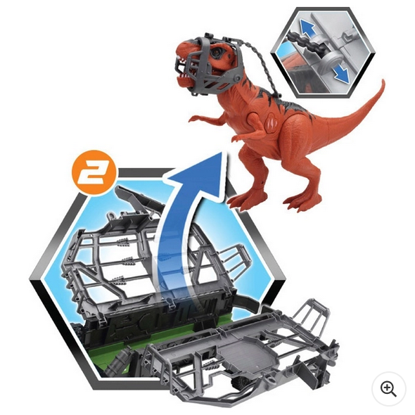 Dino Valley Light & Sounds Ultimate Convoy Dinosaur Playset