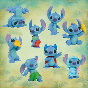 Disney’s Stitch Collectible Figure Set 8 Figures