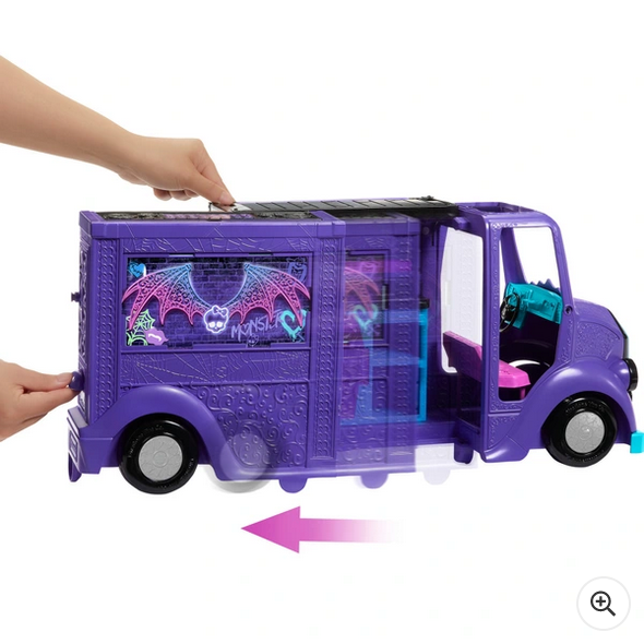 Monster High Fangtastic 2-in-1 Rockin' Food Truck Playset