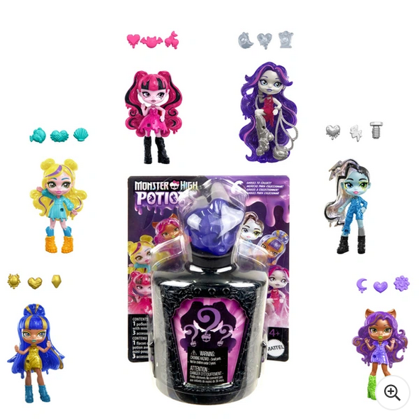 Monster High Potions Bottle Set Surprise Doll Assorted Styles 1 Supplied