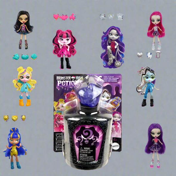 Monster High Potions Bottle Set Surprise Doll Assorted Styles 1 Supplied