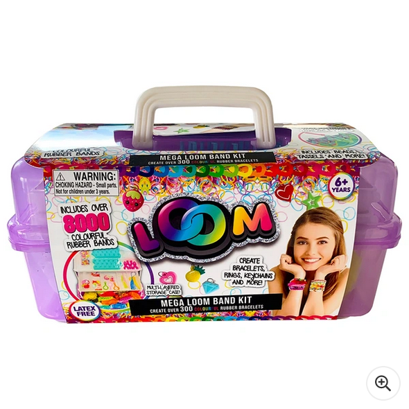 Mega Loom Band Kit Set