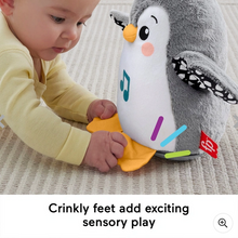 Načíst obrázek do prohlížeče Galerie, Fisher-Price Flap &amp; Wobble Penguin Toy