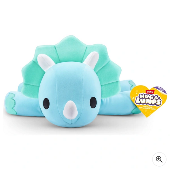 Hug-A-Lumps Delilah the Dinosaur Weighted Soft Toy by ZURU