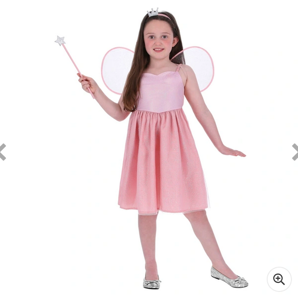 Pink Ballerina Dress Up Kids Costume 6 to 8 Years