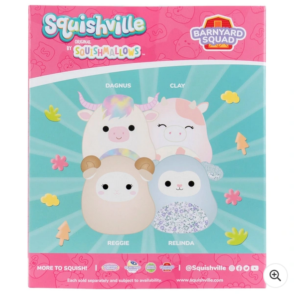 Squishville  Barnyard Squad 4 Pack Plush