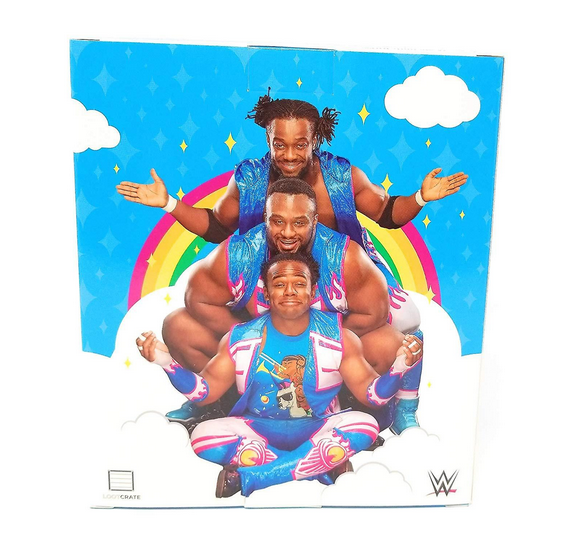 WWE The New Day 2016 Unicorn Vinyl Figure Slam Loot Crate Booty Ful Moment