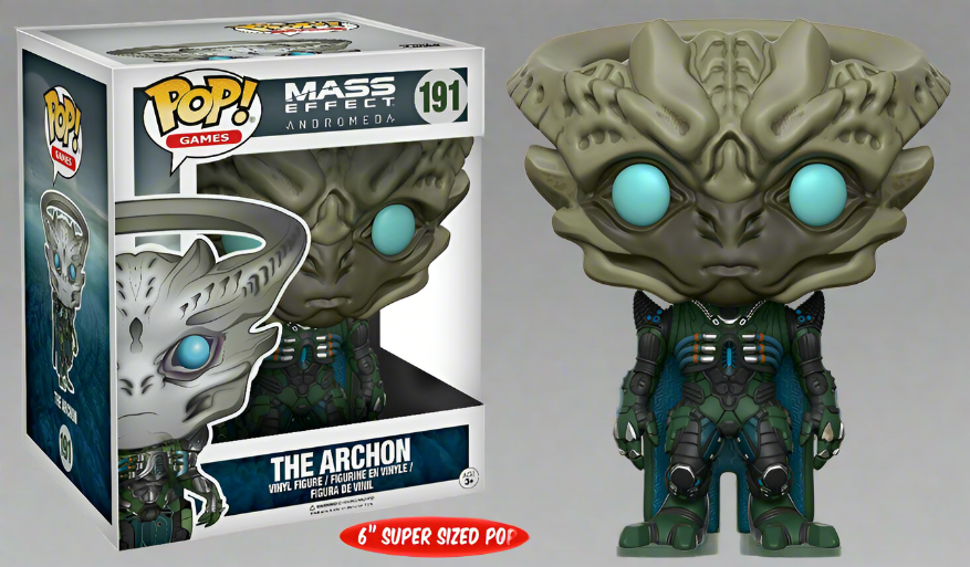 funko pop the archon 6 inch figure from mass effect Andromeda no 191