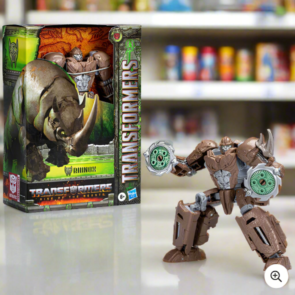 Transformers: Rise of the Beasts Voyager Class Rhinox Action Figure