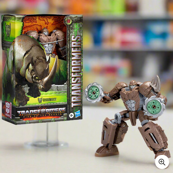 Transformers: Rise of the Beasts Voyager Class Rhinox Action Figure