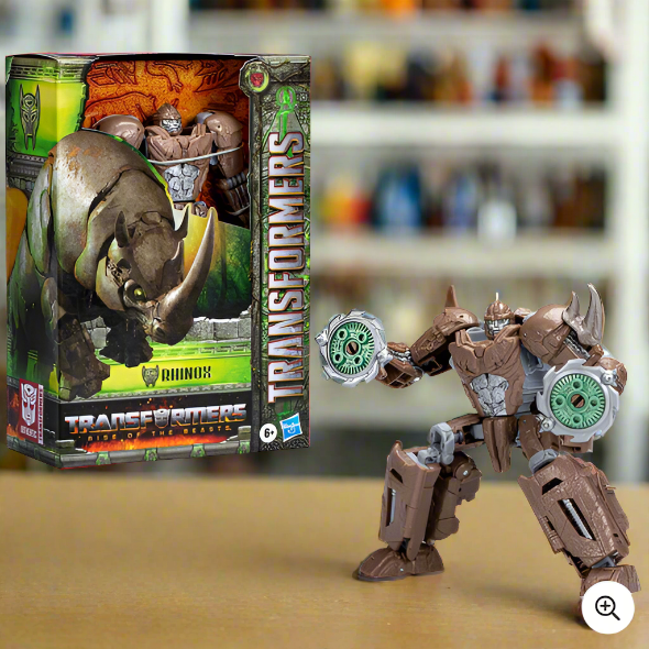 Transformers: Rise of the Beasts Voyager Class Rhinox Action Figure