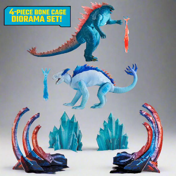 Monsterverse Godzilla x Kong: The New Empire Godzilla vs Shimo Figure 2 Pack