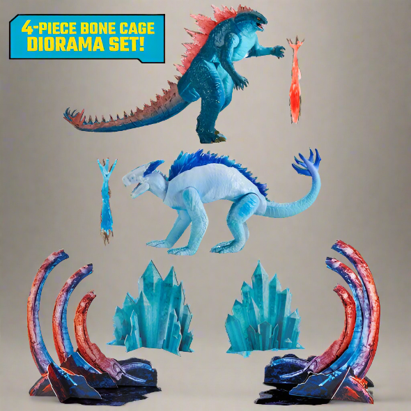 Monsterverse Godzilla x Kong: The New Empire Godzilla vs Shimo Figure 2 Pack