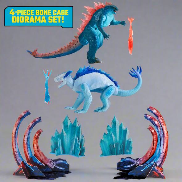 Monsterverse Godzilla x Kong: The New Empire Godzilla vs Shimo Figure 2 Pack