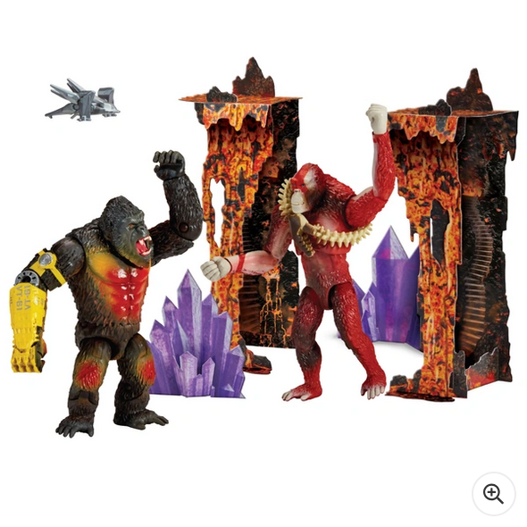 Monsterverse Godzilla x Kong: The New Empire Kong vs Skar King Figure 2 Pack