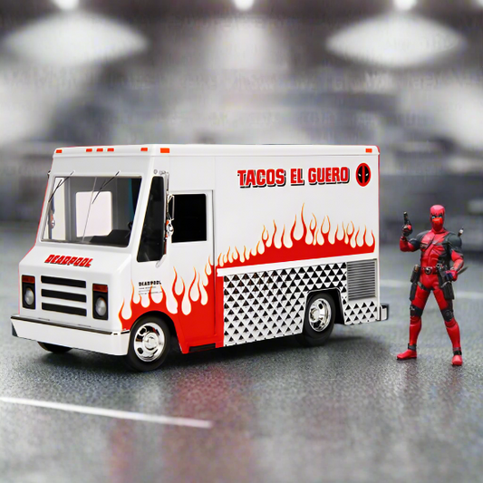 Marvel 1:24  Deadpool Taco Truck Playset