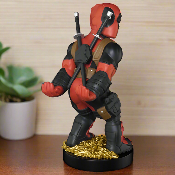 Deadpool Rear View Cable Guy - Phone and Controller Holder