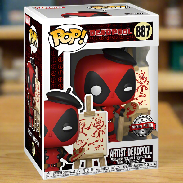 Funko POP! Vinyl 887: Marvel Artist Deadpool