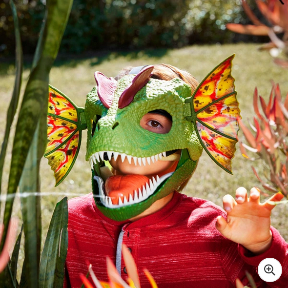 Jurassic World Dilophosaurus Dinosaur Mask