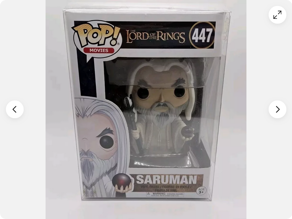 Funko Pop! Vinyl SARUMAN #447 The Lord of the Rings