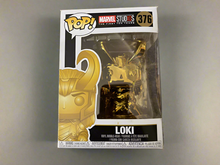 Load image into Gallery viewer, Funko Pop Marvel Studios Loki Gold Chrome Action Figure - 376