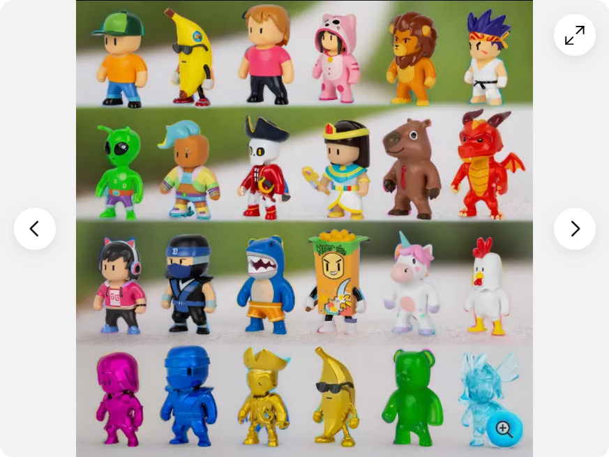 Stumble Guys 5cm Collectible Figures Mystery Bag 1 Supplied