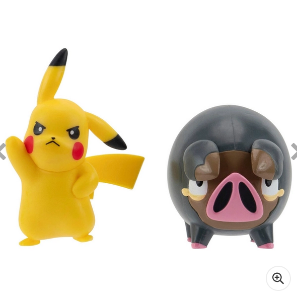 Pokémon Battle Figure 2 Pack (Pikachu & Lechonk)