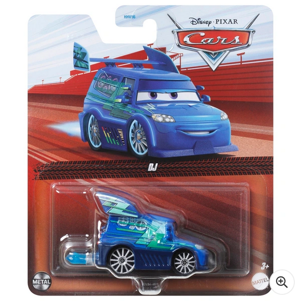 Disney Pixar Cars 1:55 DJ with Flames Diecast Vehicle