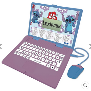 Lexibook Disney Stitch Bilingual Laptop English And French