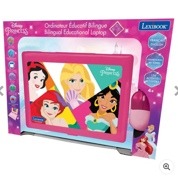 Lexibook Disney Princess Bilingual Laptop