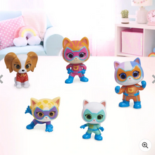 Load image into Gallery viewer, Disney Junior SuperKitties Hero Squad Figure Set