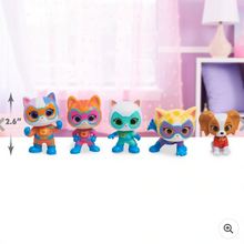 Načíst obrázek do prohlížeče Galerie, Disney Junior SuperKitties Hero Squad Figure Set