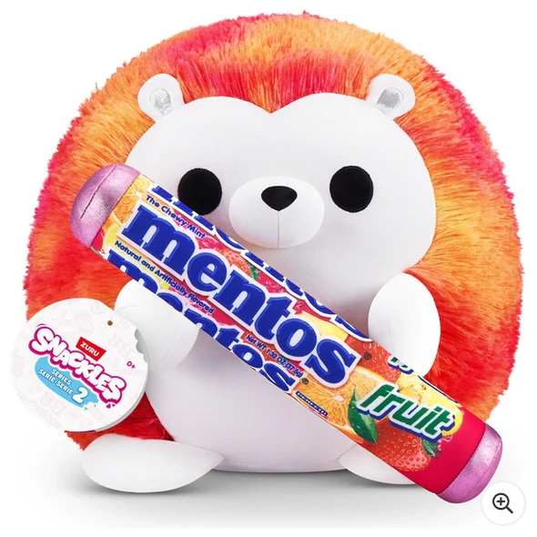 Snackles Series 2 35cm Hedgehog with Mentos