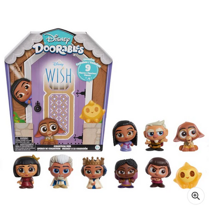 Disney Doorables Wish Collection Peek Mini Action Figure 9 Pack