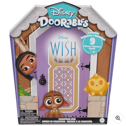Disney Doorables Wish Collection Peek Mini Action Figure 9 Pack