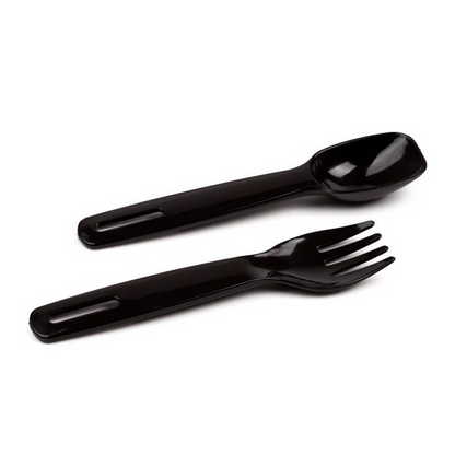 Minecraft Creeper & TNT Clip Lock Stacked Bento Lunch Box with Cutlery