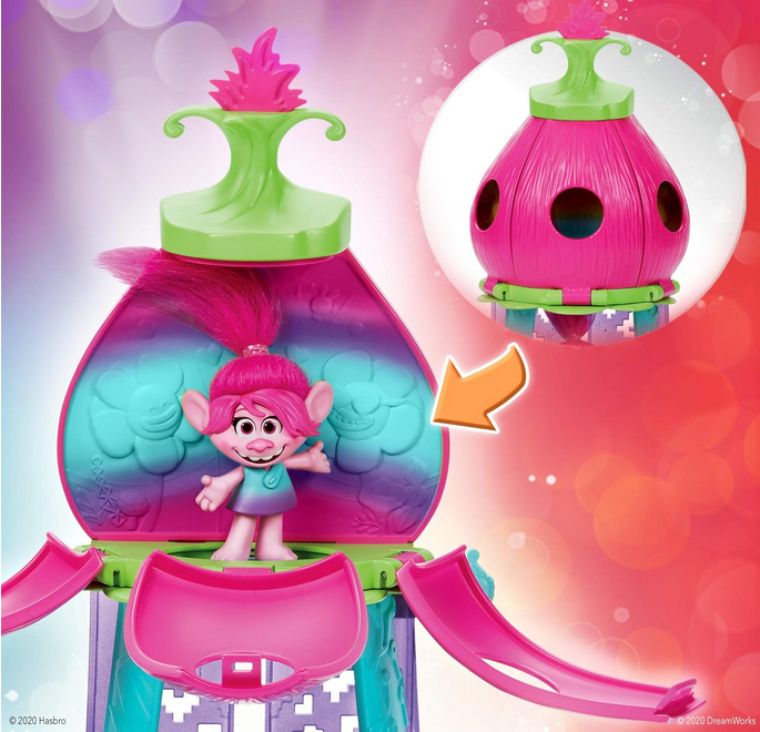 TROLLS World Tour Blooming Pod Stage Musical Toy