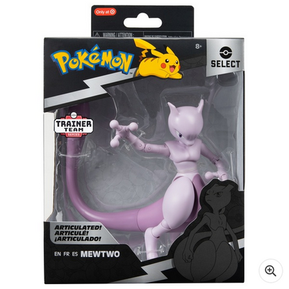 Pokémon Select Action Figure Trainer Team Mewtwo 15cm