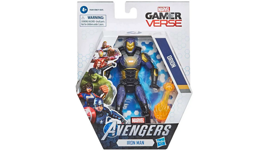 Marvel Avengers Gamerverse Iron Man Action Figure Orion