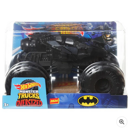 Hot Wheels Monster Trucks Diecast Cars Oversized Batman Tumbler 1:24 Scale