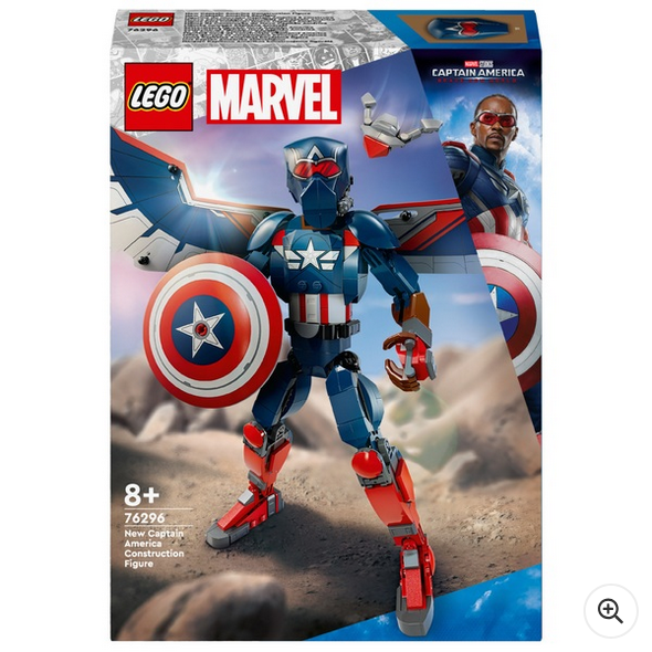 LEGO Marvel 76296 New Captain America Construction Figure Set