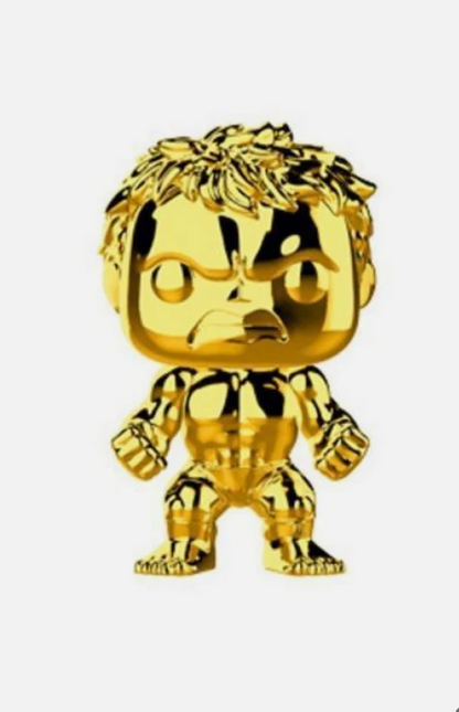 Funko Pop HULK IN CHROME NO 379 Marvel Avengers Action Figure