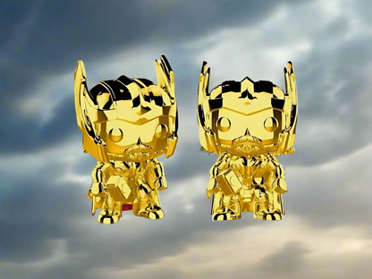 Funko Pop THOR In CHROME NO 381 Marvel  Avengers Action Figure