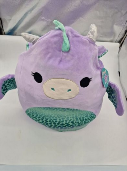 Squishmallows Purple Drow Dragon 50cm Plush