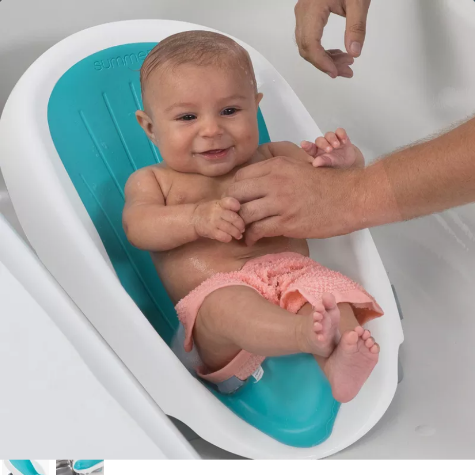 Summer Infant Clean Rinse Baby Bather Blue