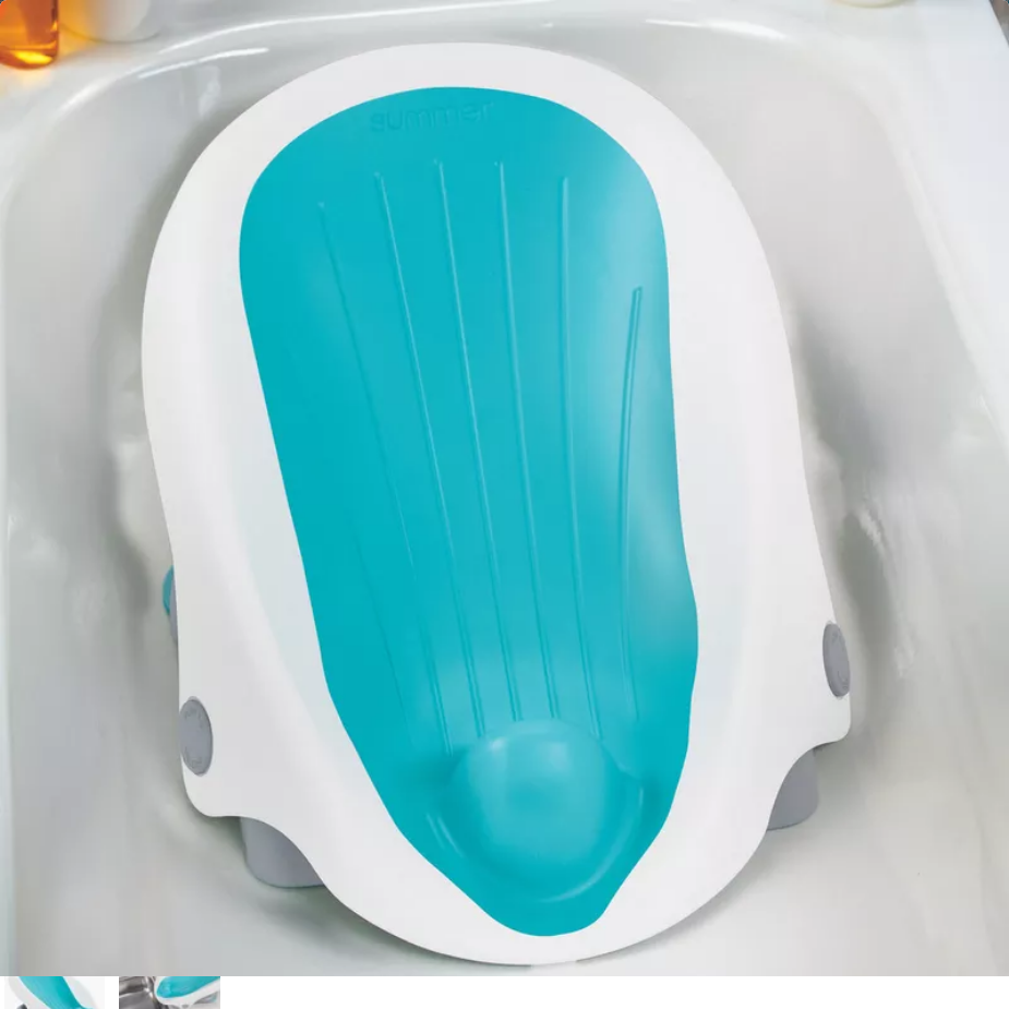 Summer Infant Clean Rinse Baby Bather Blue