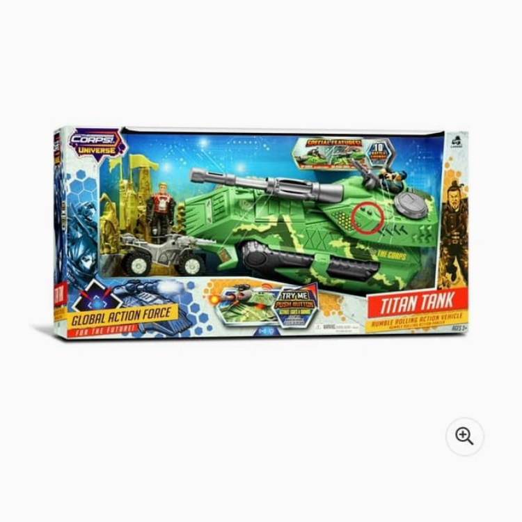 The Corps! Universe - Light & Sound Titan Tank