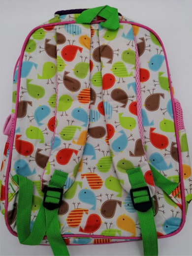 Children's Bag Cute Owls 3D Pink