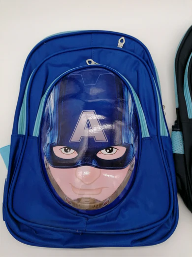 Marvel Captain America 3D Childrens Bag Blue