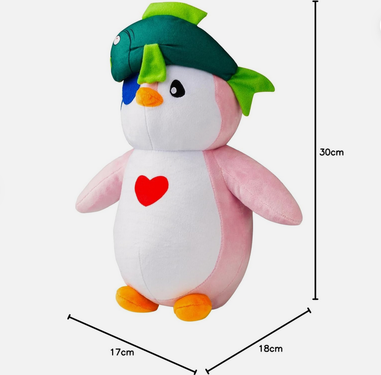 Pudgy Penguins Fish Outfit Huggable Plush